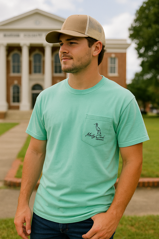 Muddy Creek Tee – Chalky Mint