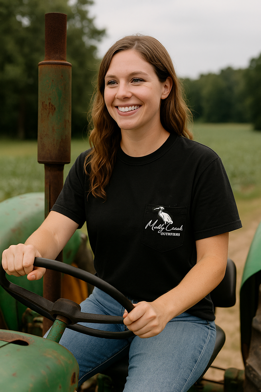 Muddy Creek Tee – Black