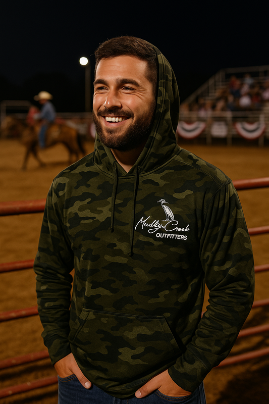 MidwayUSA Men's Ambush Hoodie Old School Camo